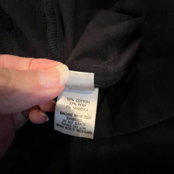 Ecru Santana Slim Dress Pants Black Trousers Size 12 - Picture 11 of 12